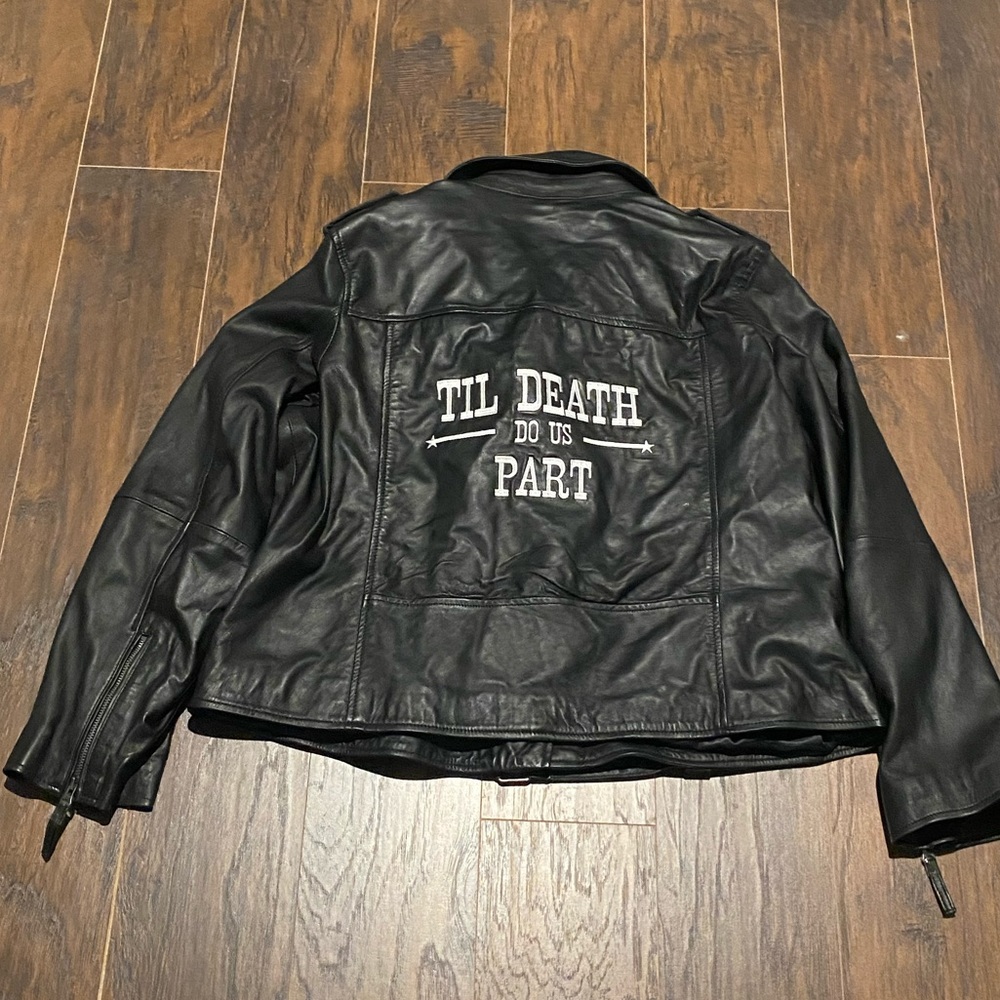 BRAND NEW Nasty Gal Leather Jacket Women’s size XL